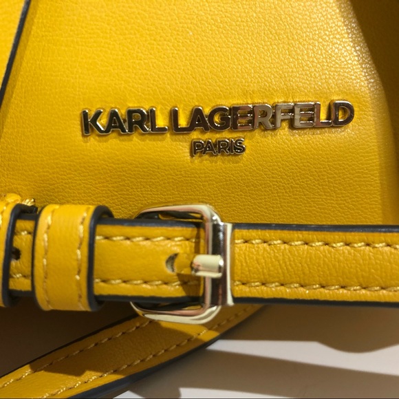 Chanel’s Karl Lagerfeld Mustard Crossbody - Picture 2 of 4